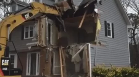 Demolition of Our Clients’ Home